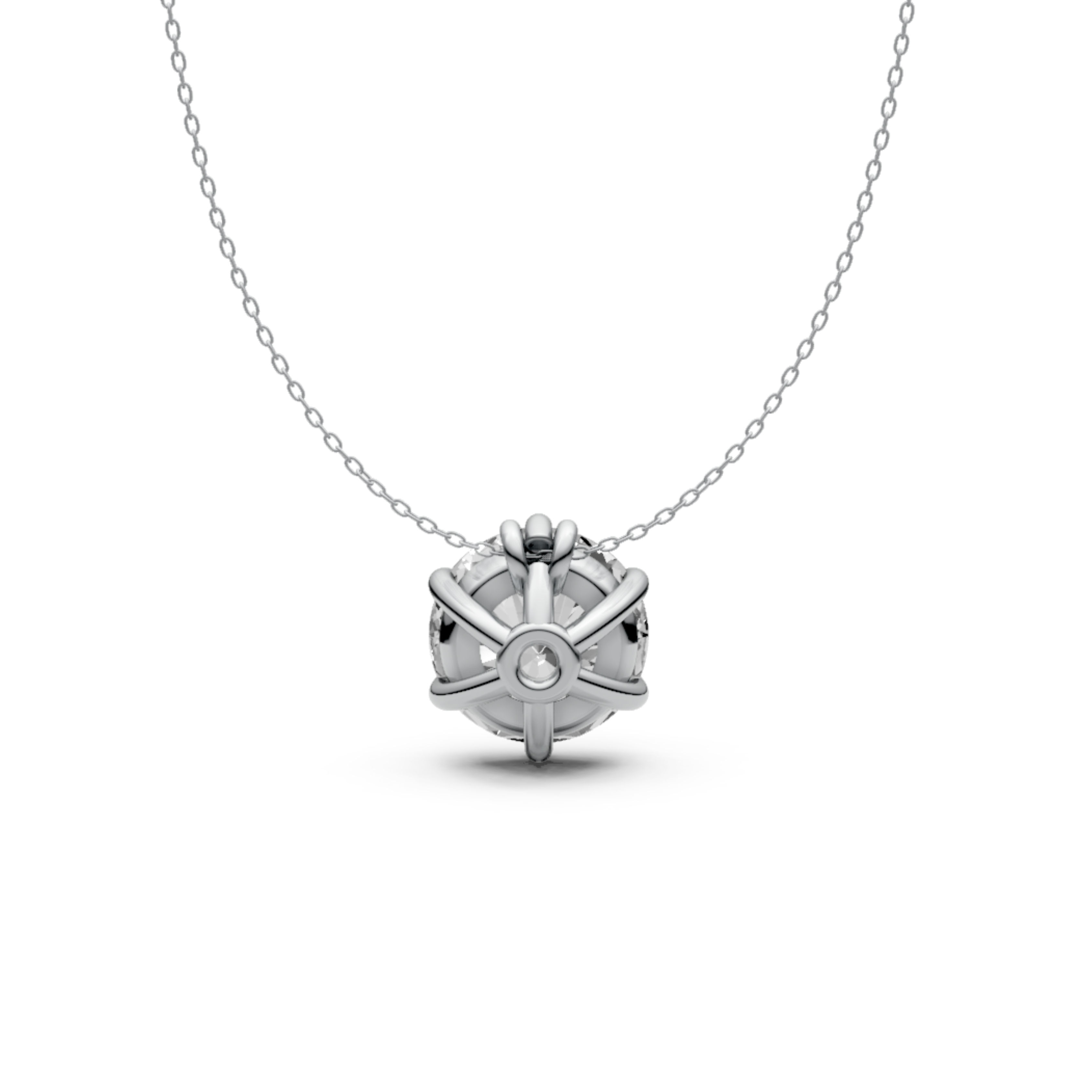 Lab-Grown Diamond Pendant in 18KT Gold | IGI Certified