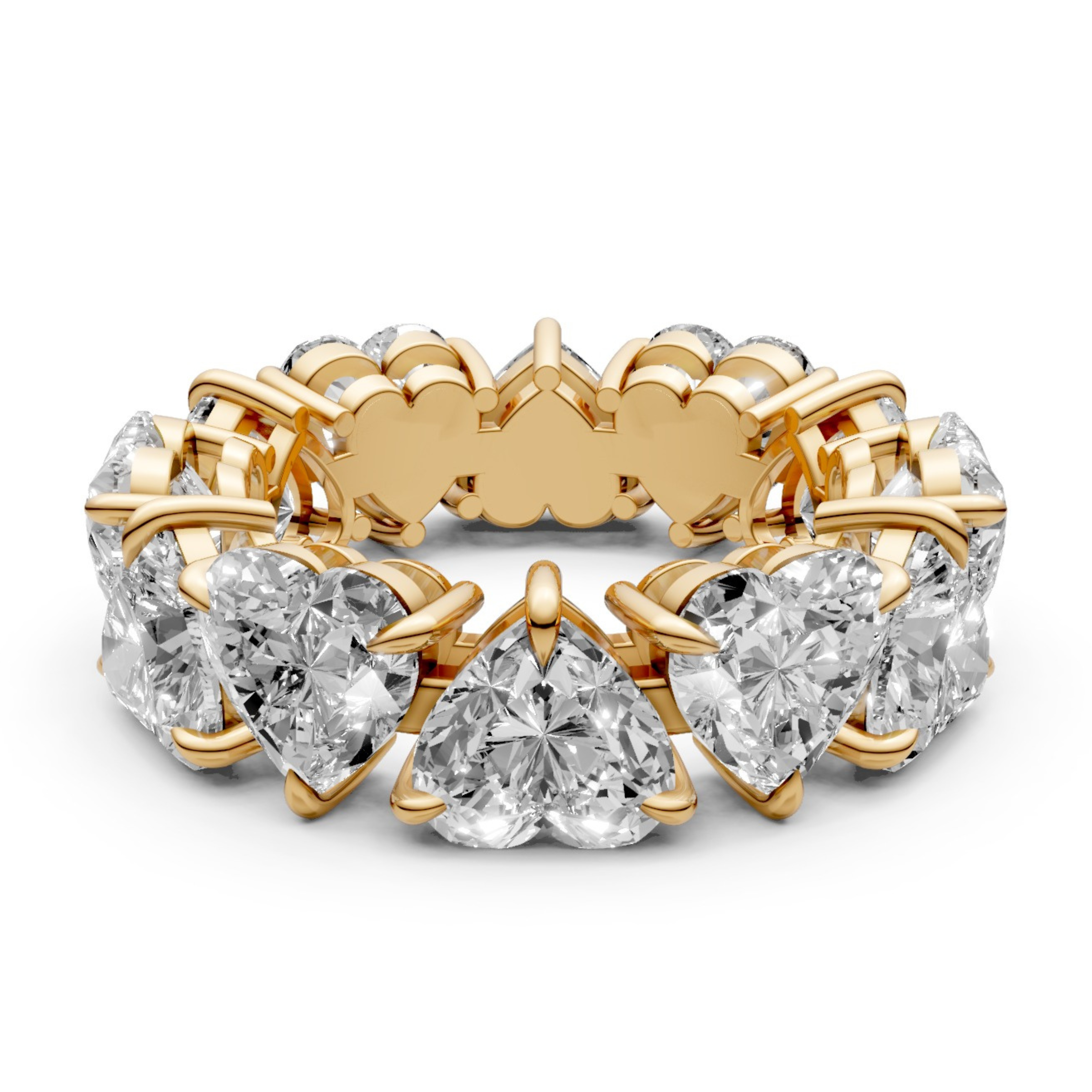 12-Diamond 1 CT Ring Showcasing Brilliance