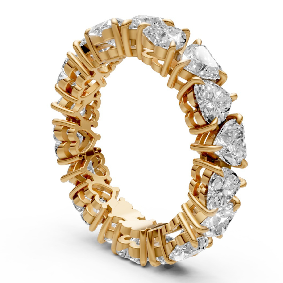 18-Diamond 0.25 CT Ring Radiating Brilliance and Luxury