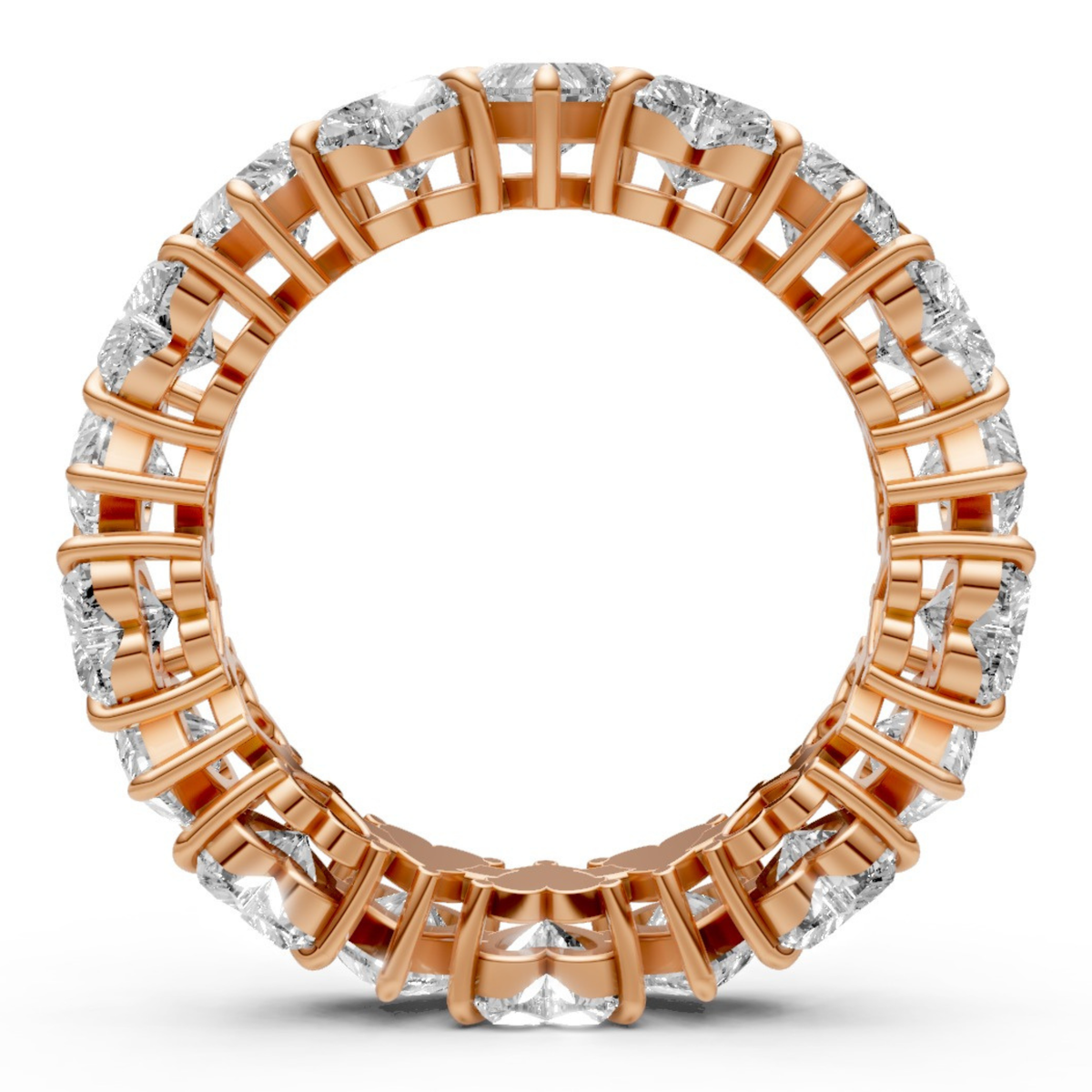 18-Diamond 0.25 CT Ring Radiating Brilliance and Luxury