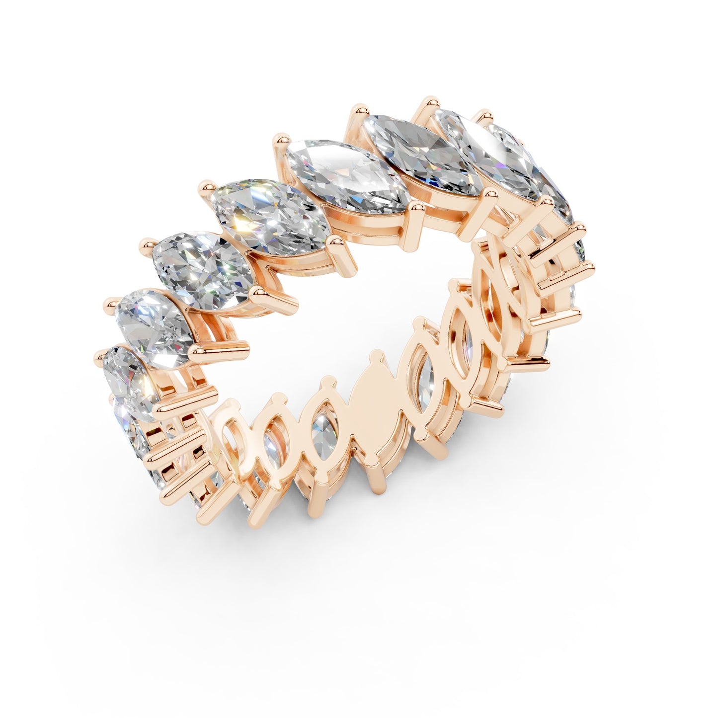 Statement Marquise Eternity Ring