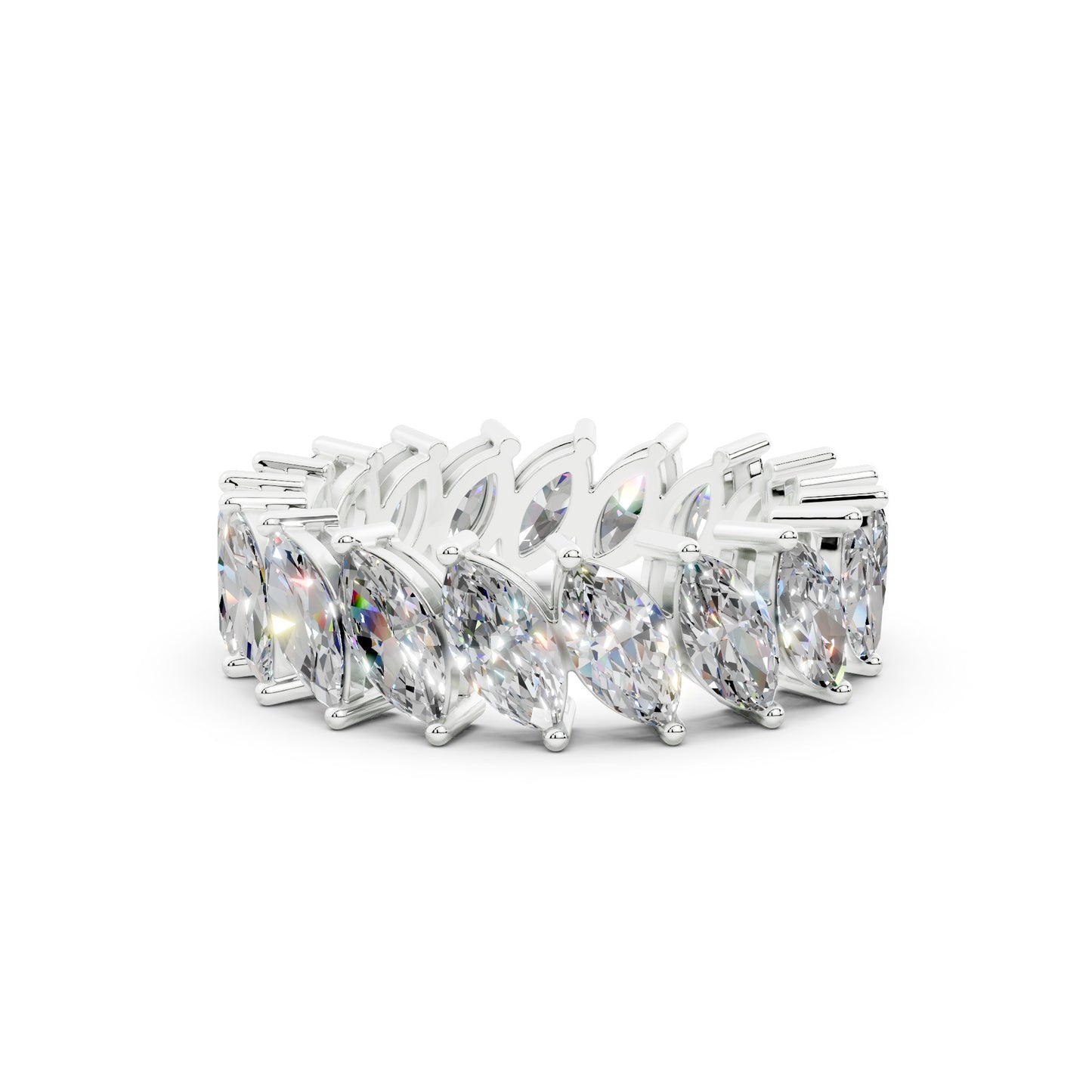 Statement Marquise Eternity Ring