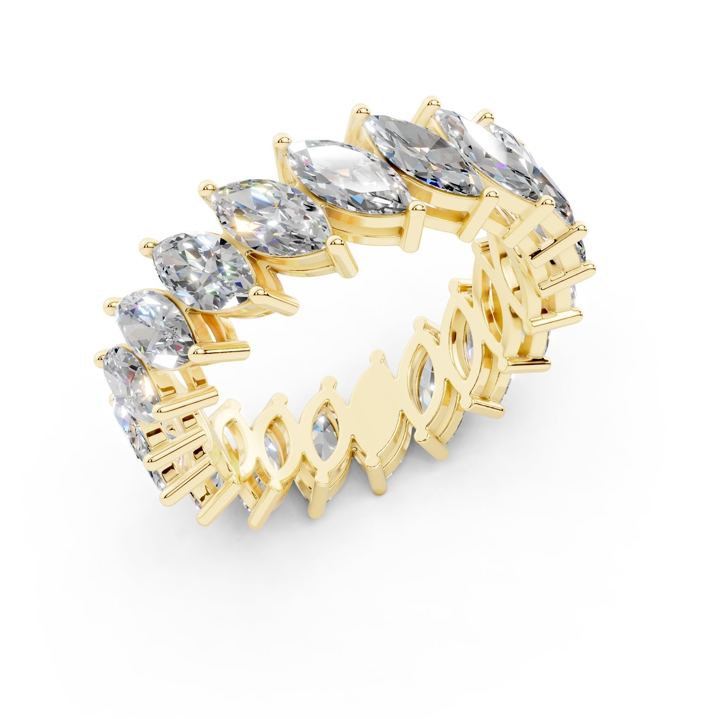 Statement Marquise Eternity Ring