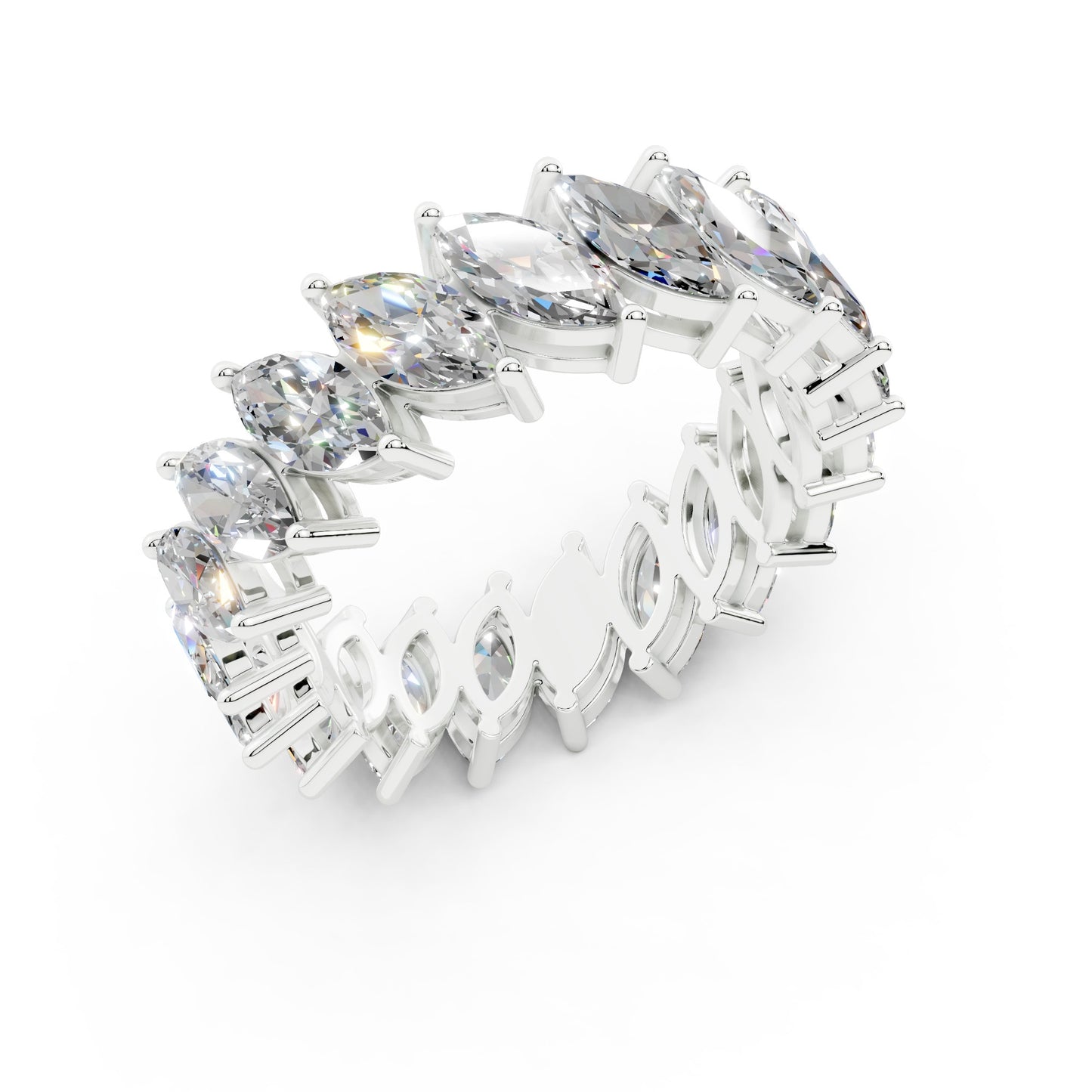 Statement Marquise Eternity Ring