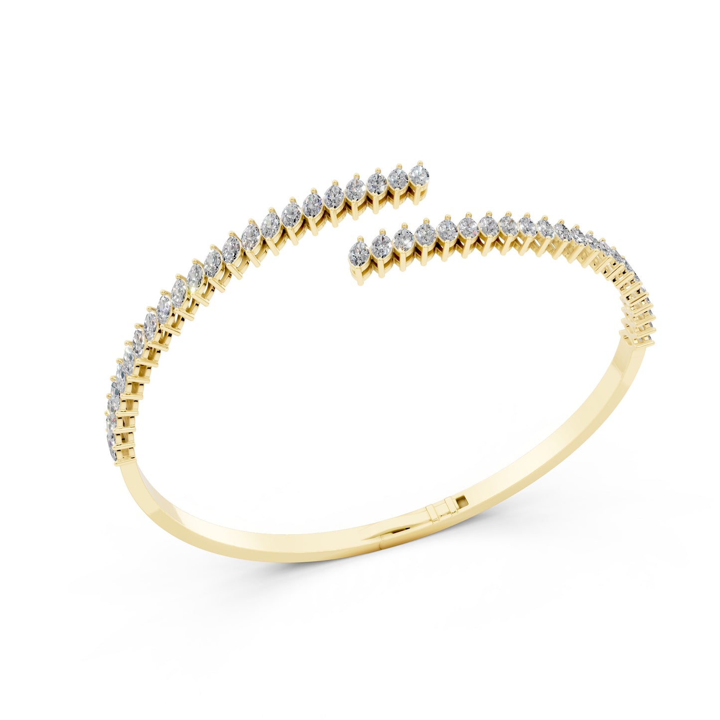 Petite Marquise Cuff Bangle