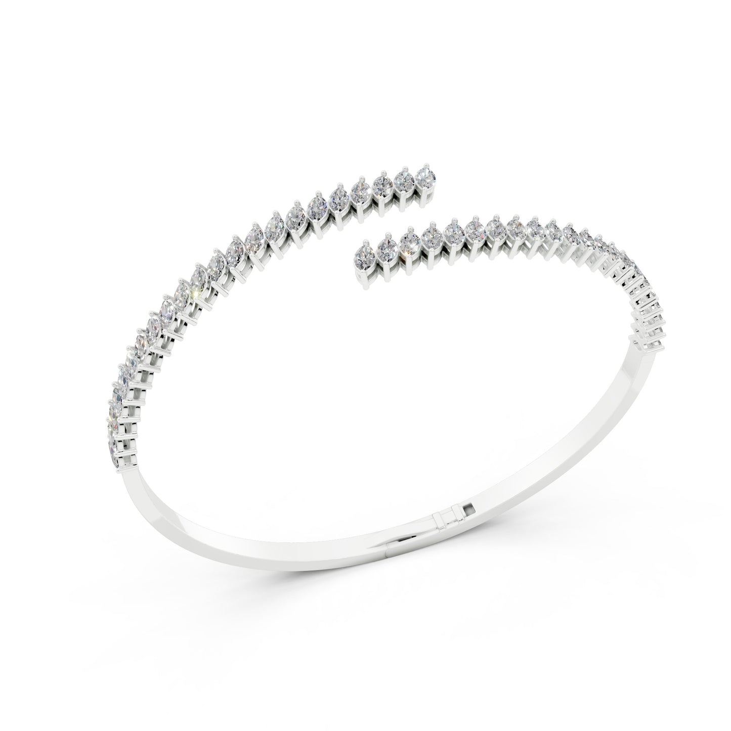 Petite Marquise Cuff Bangle