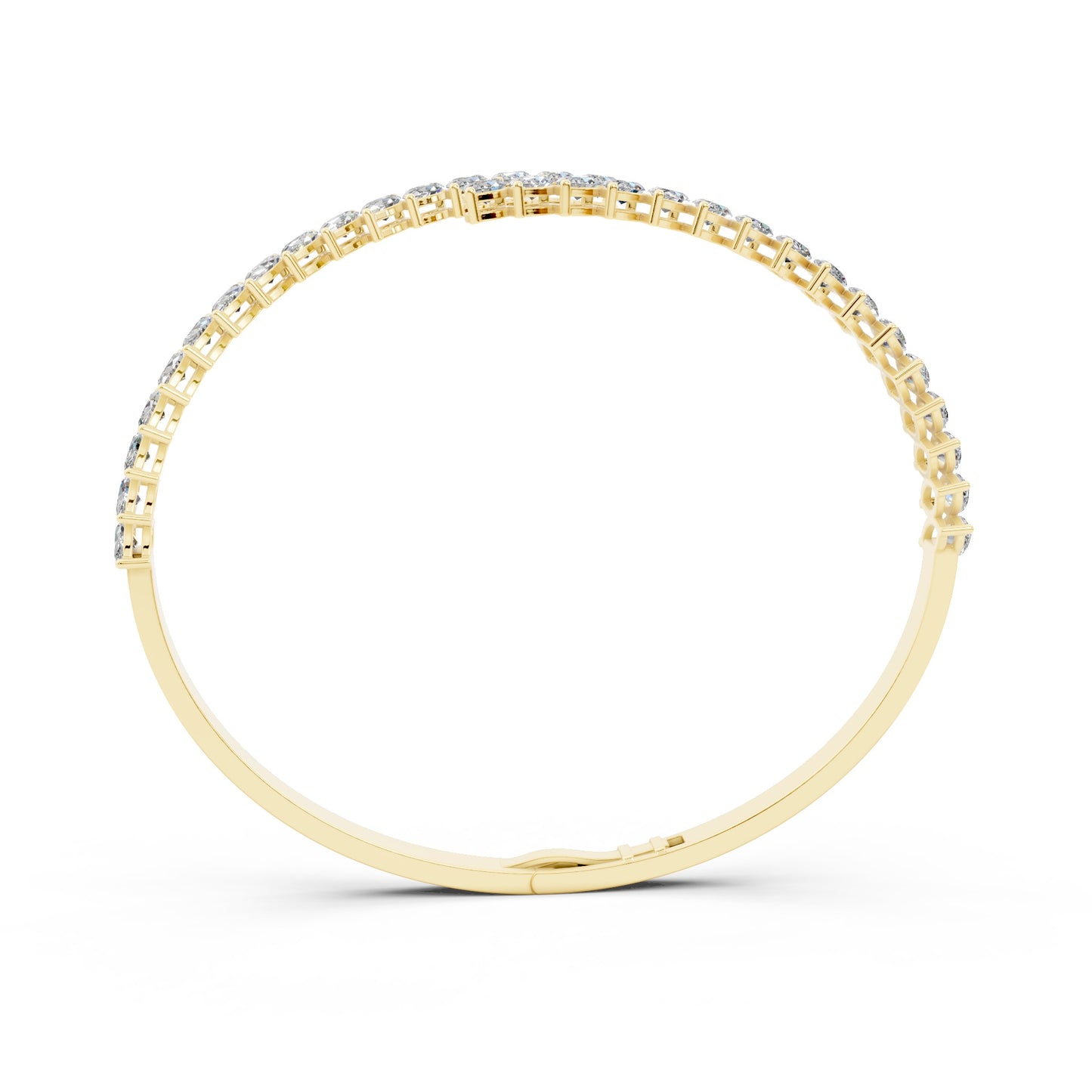 Bold Marquise Cuff Bangle