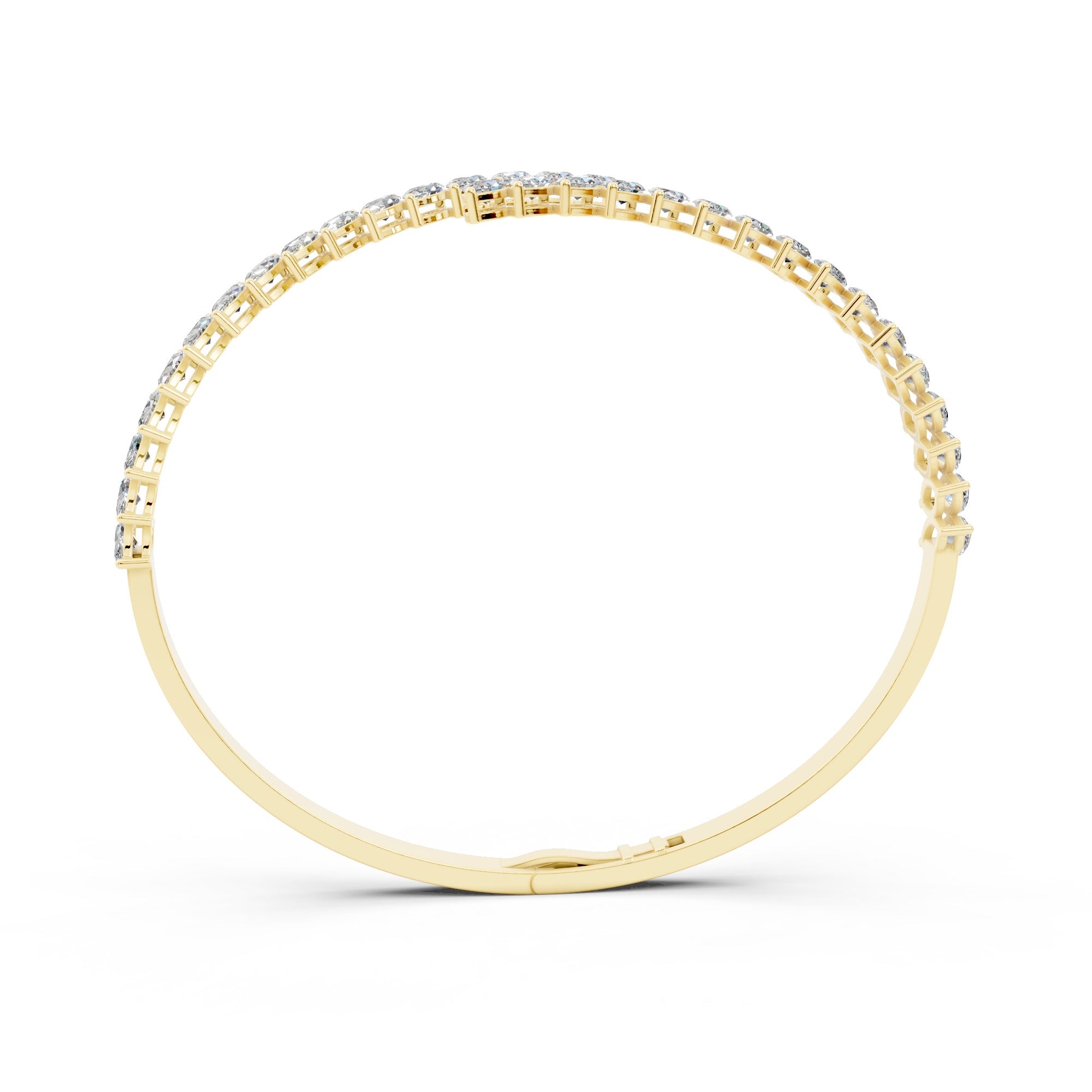 Bold Marquise Cuff Bangle | Bracelets | The Carat Lab