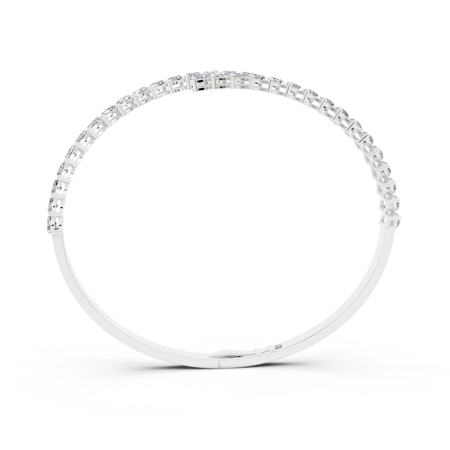 Bold Marquise Cuff Bangle