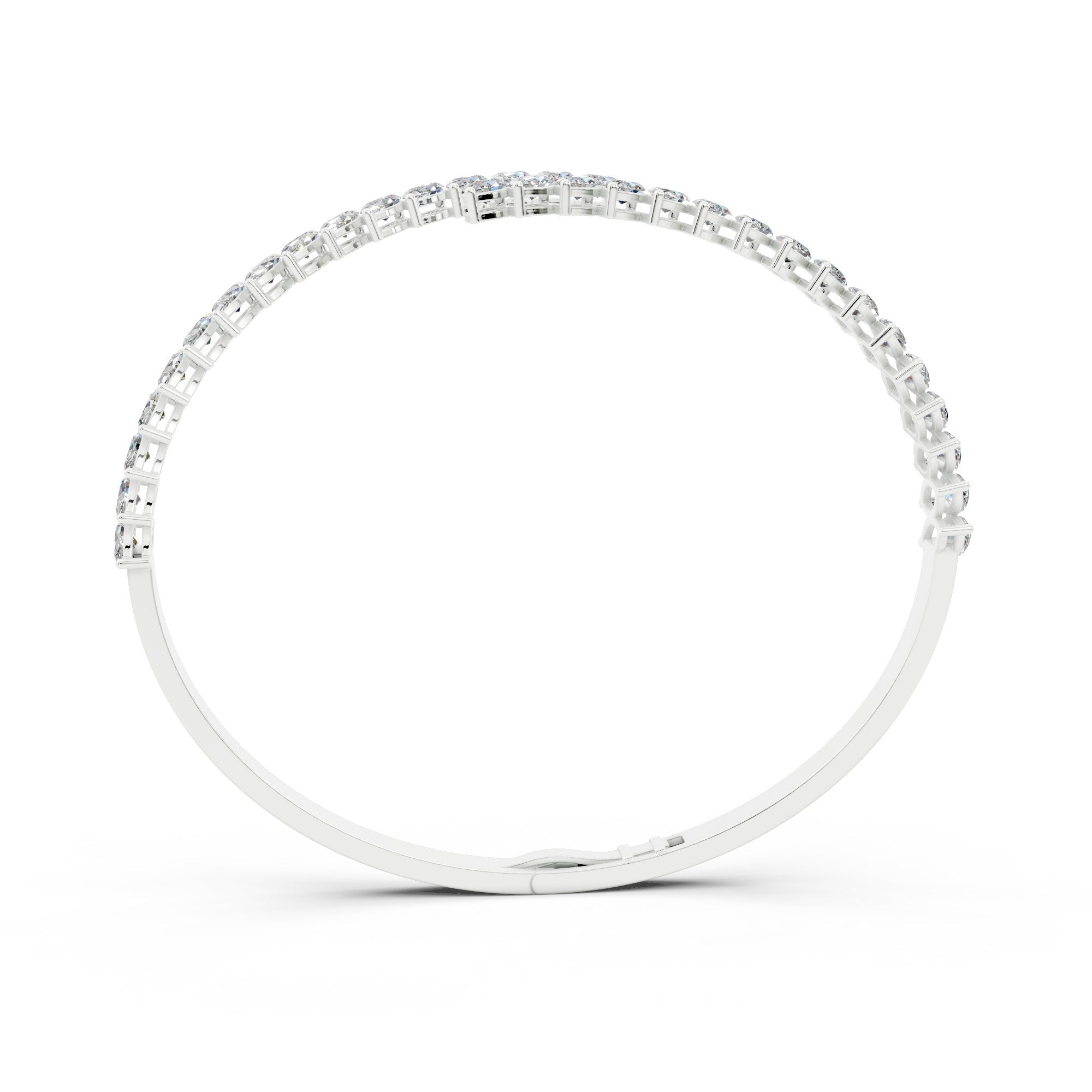 Bold Marquise Cuff Bangle | Bracelets | The Carat Lab