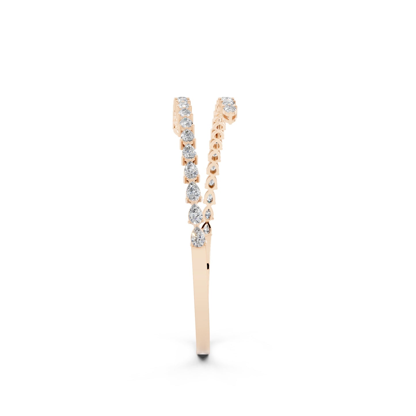 Petite Pear Cuff Bangle