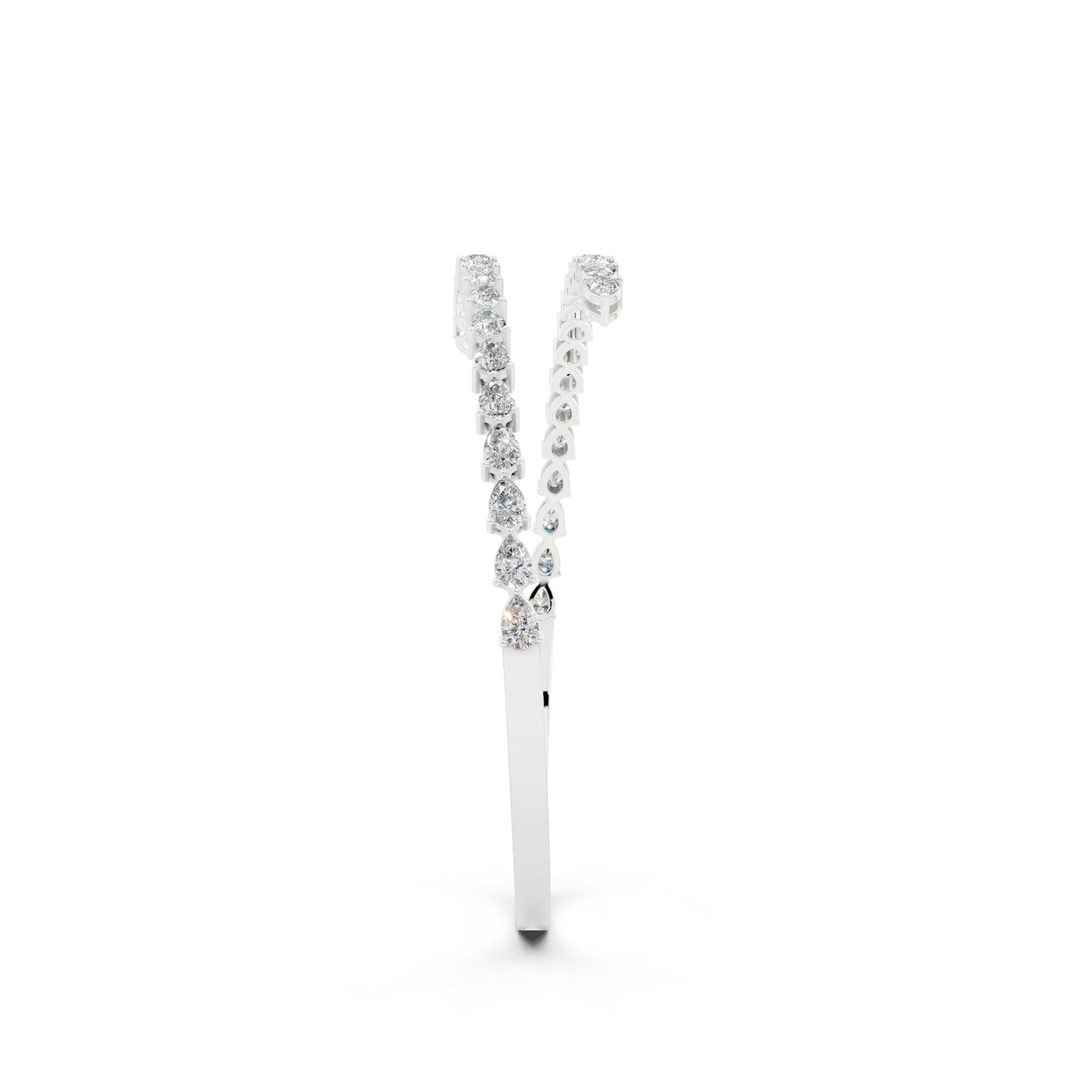 Petite Pear Cuff Bangle