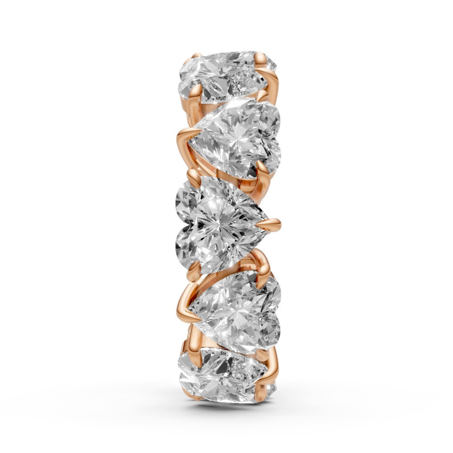 12-Diamond 1 CT Ring Showcasing Brilliance