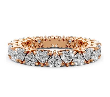 26-Diamond 0.10 CT Ring with Sleek Contemporary Design