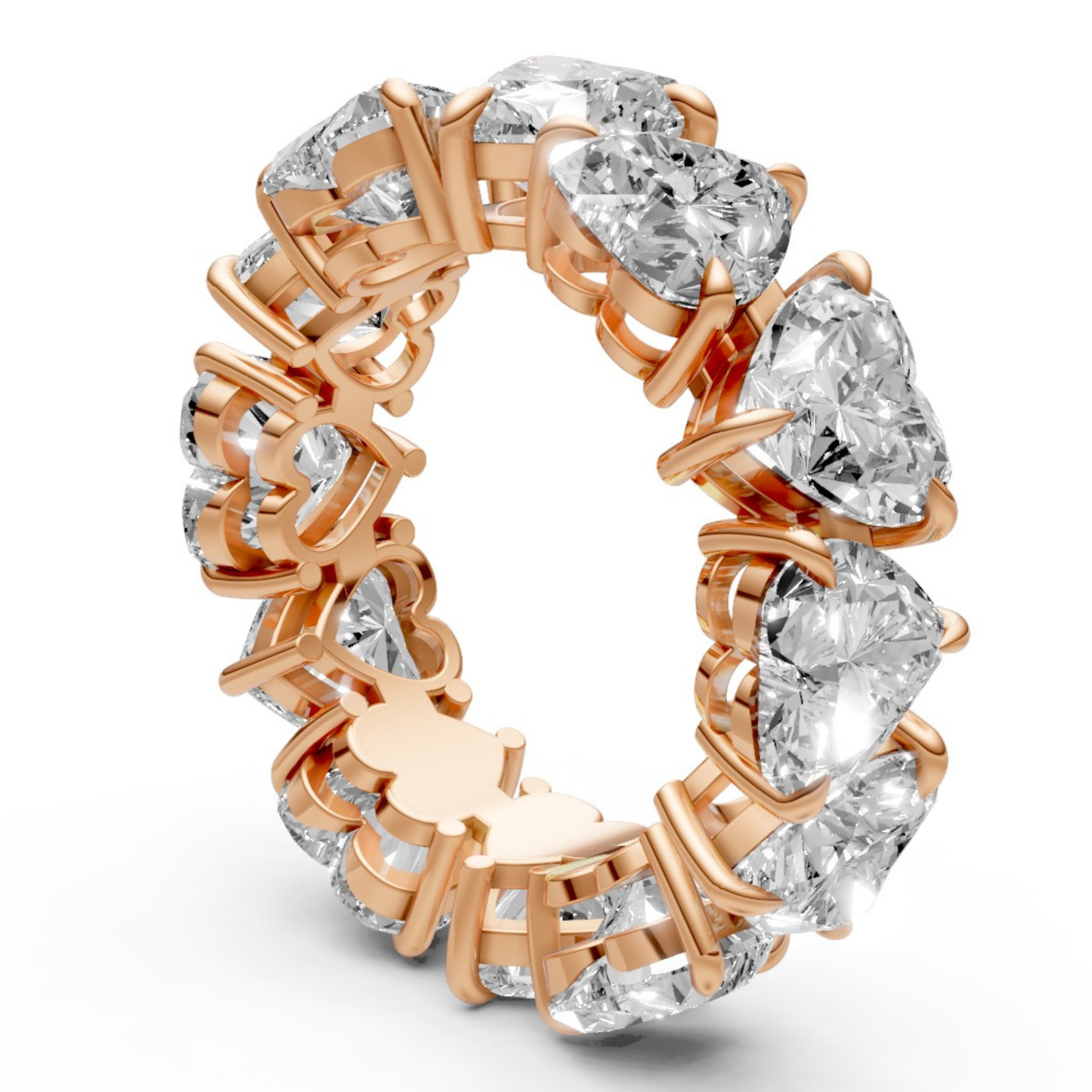 12-Diamond 1 CT Ring Showcasing Brilliance