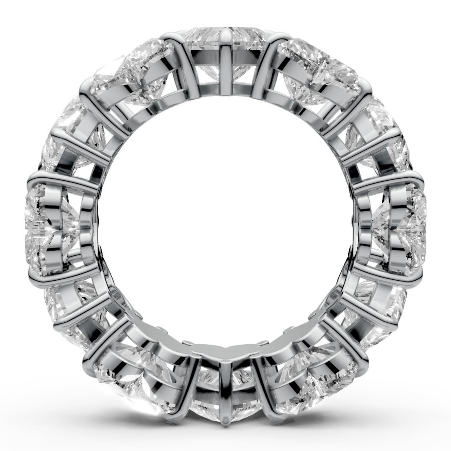 12-Diamond 1 CT Ring Showcasing Brilliance