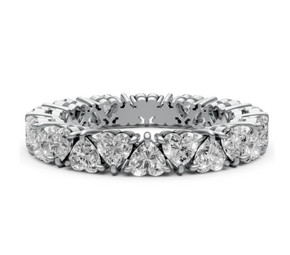 26-Diamond 0.10 CT Ring with Sleek Contemporary Design