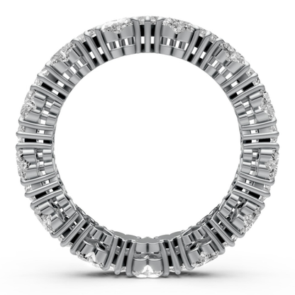 26-Diamond 0.10 CT Ring with Sleek Contemporary Design