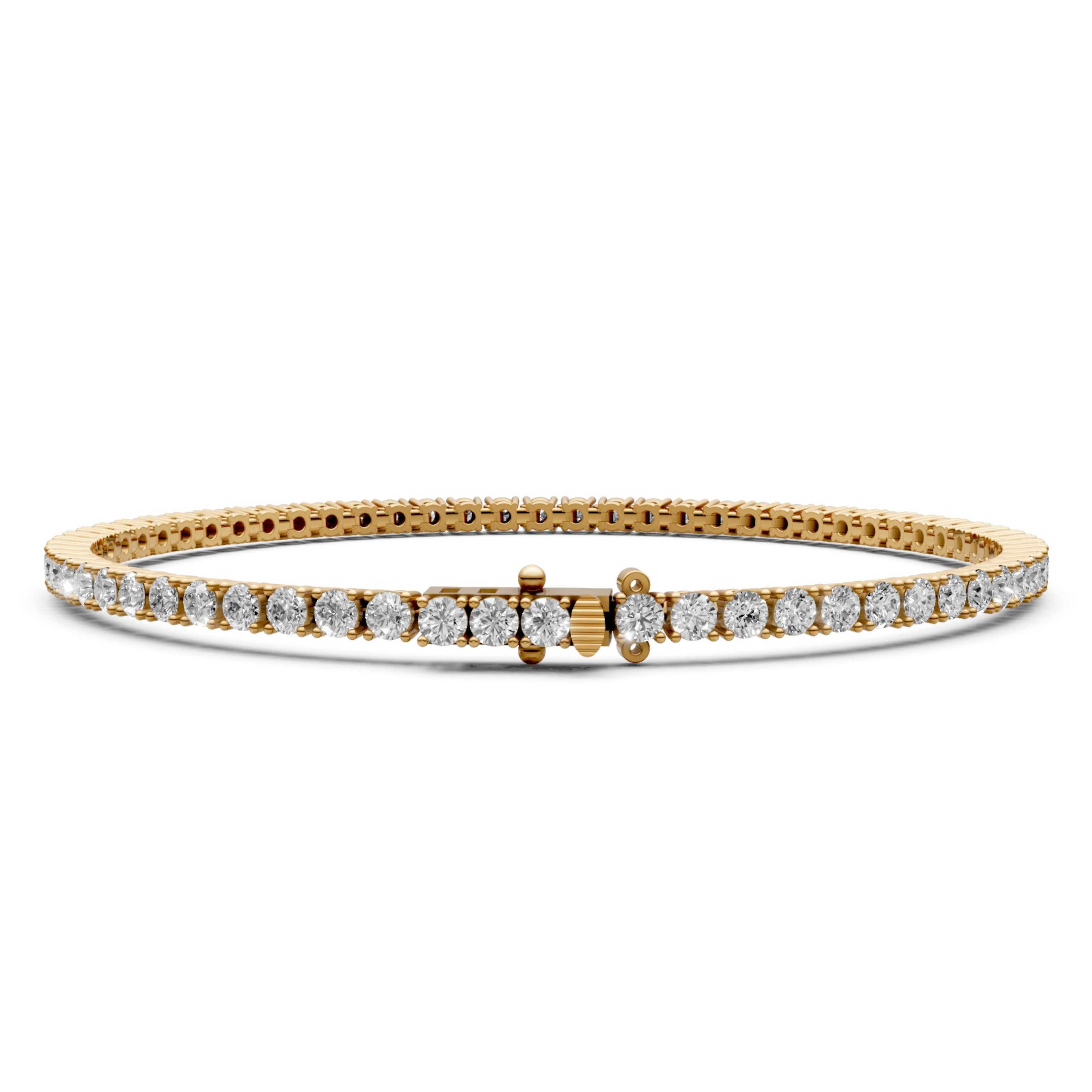 Diamond Bracelet 3.25ct, 65 Stones | Bracelets | The Carat Lab