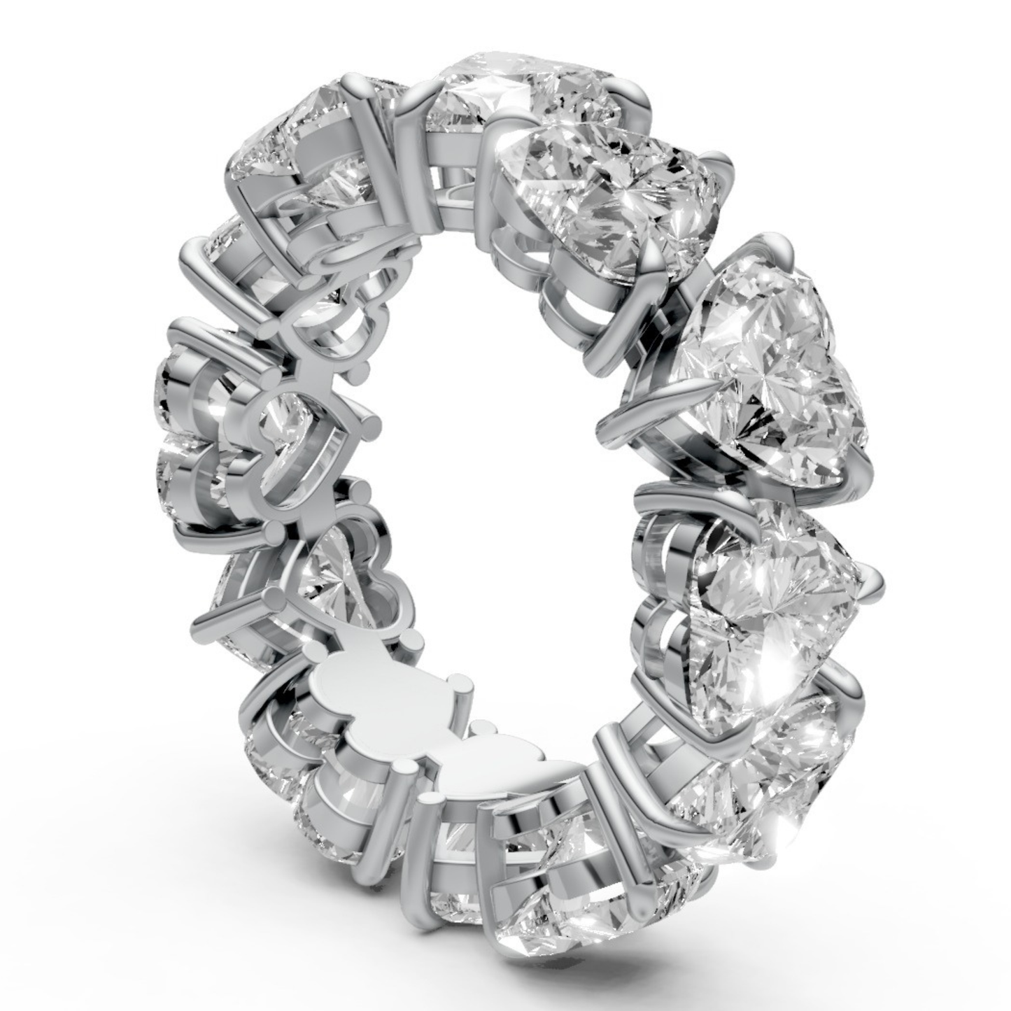 12-Diamond 1 CT Ring Showcasing Brilliance