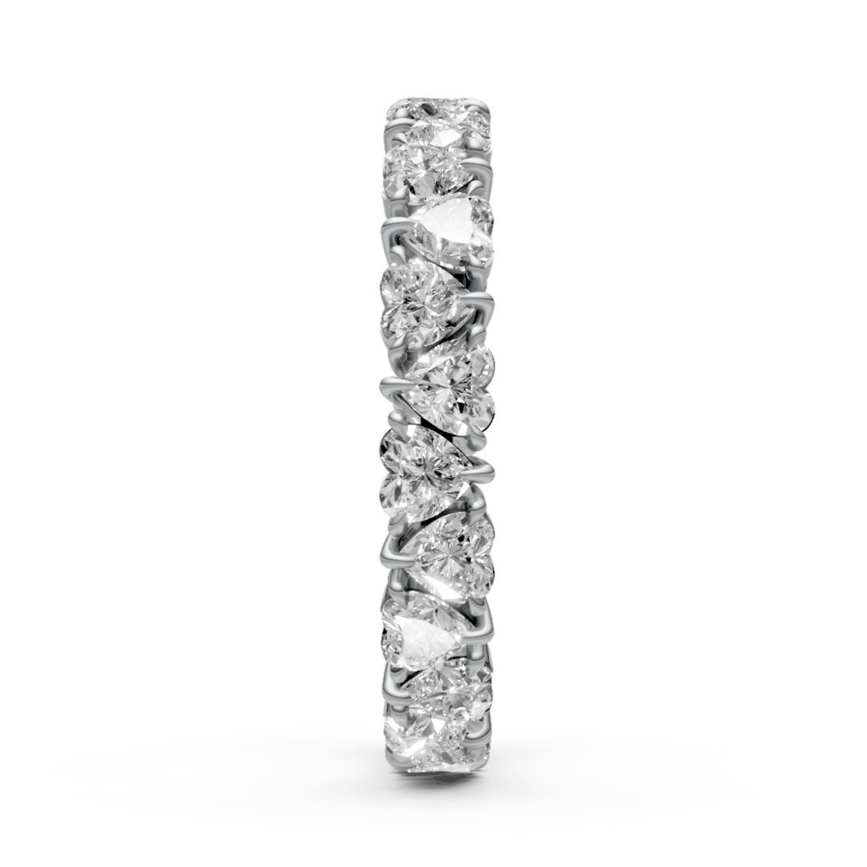 26-Diamond 0.10 CT Ring with Sleek Contemporary Design