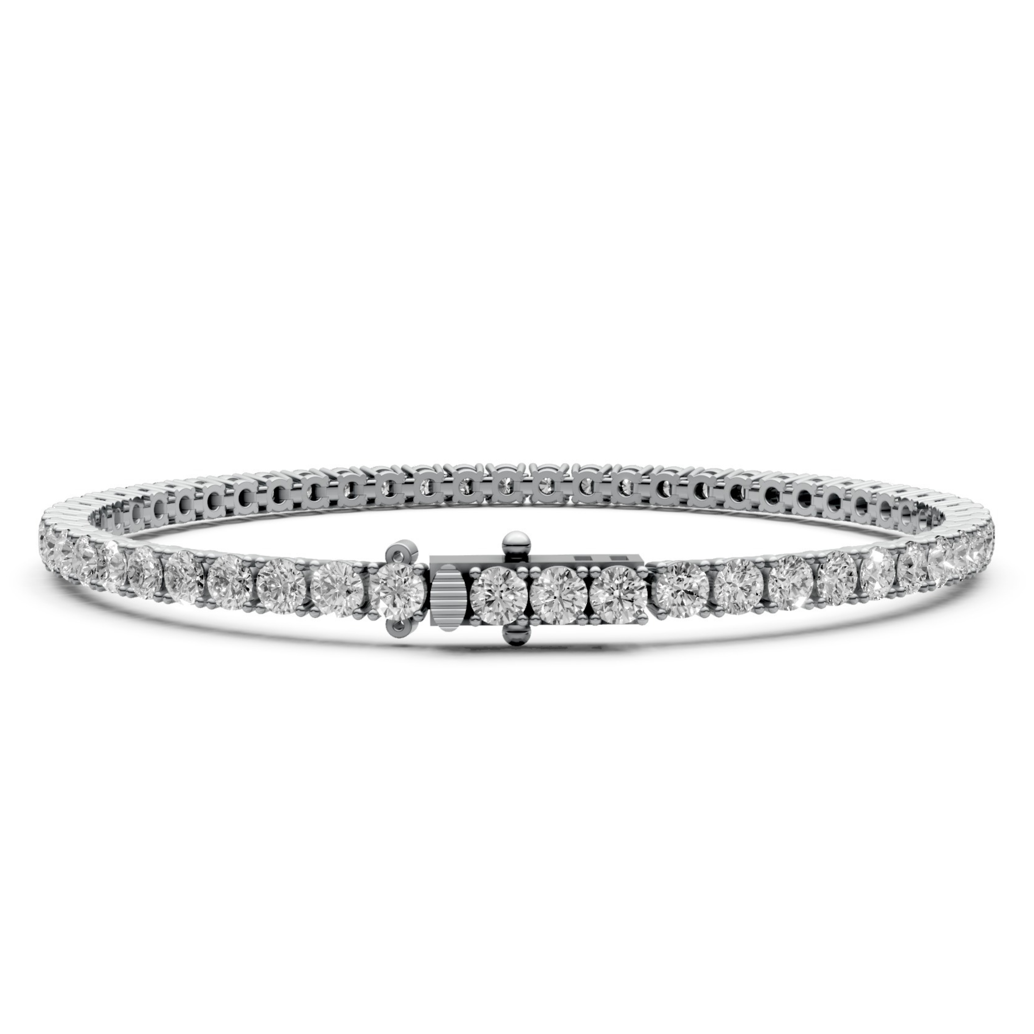 Diamond Bracelet 5.4ct, 54 Stones | Bracelets | The Carat Lab