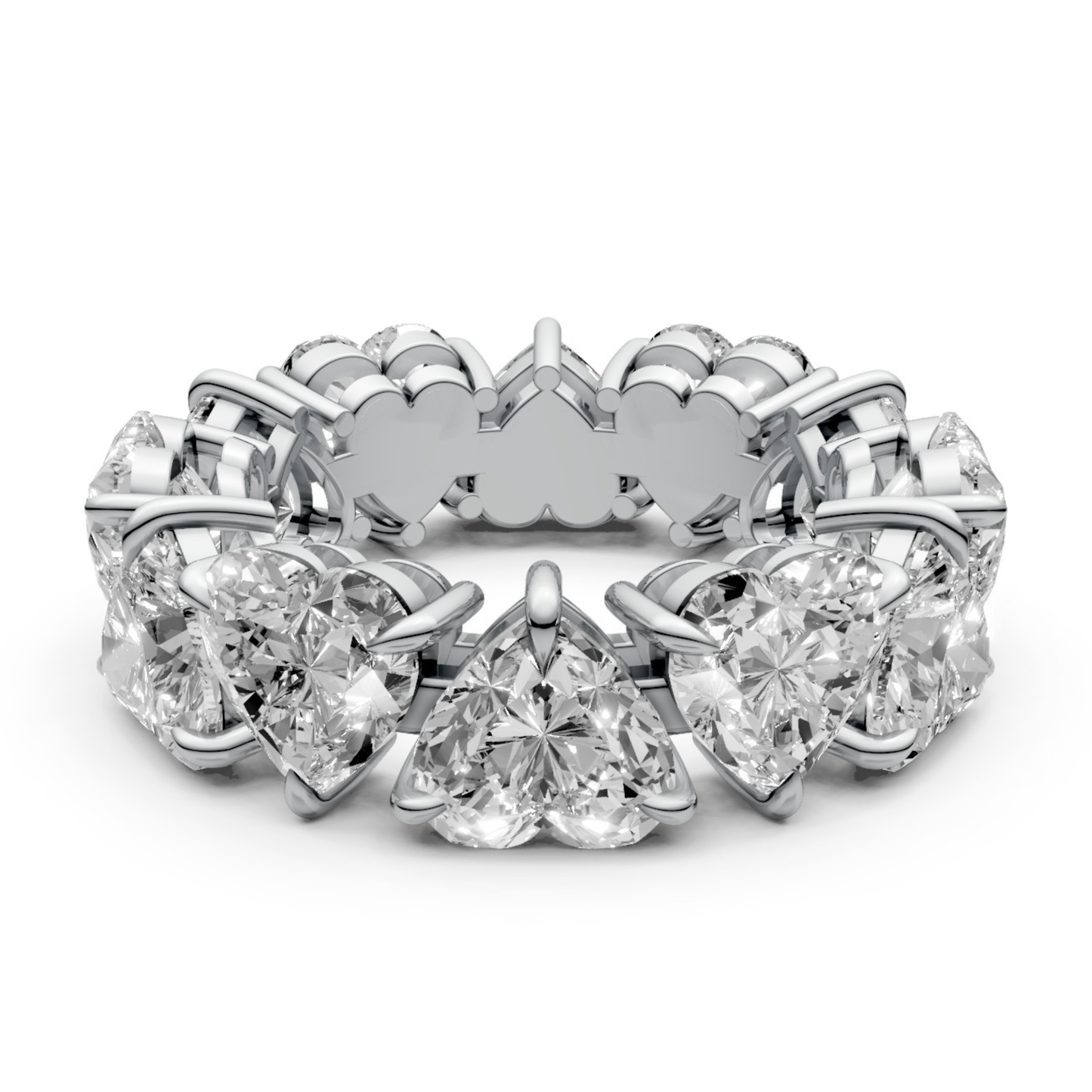 12-Diamond 1 CT Ring Showcasing Brilliance