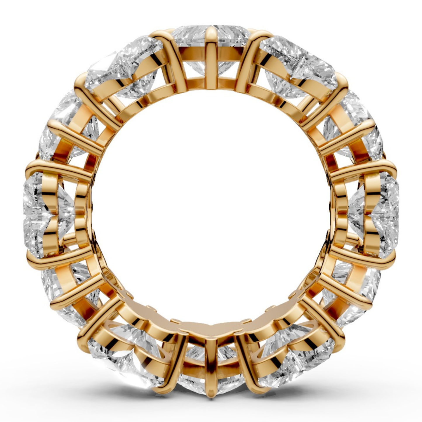 12-Diamond 1 CT Ring Showcasing Brilliance