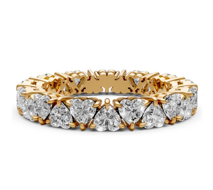 26-Diamond 0.10 CT Ring with Sleek Contemporary Design