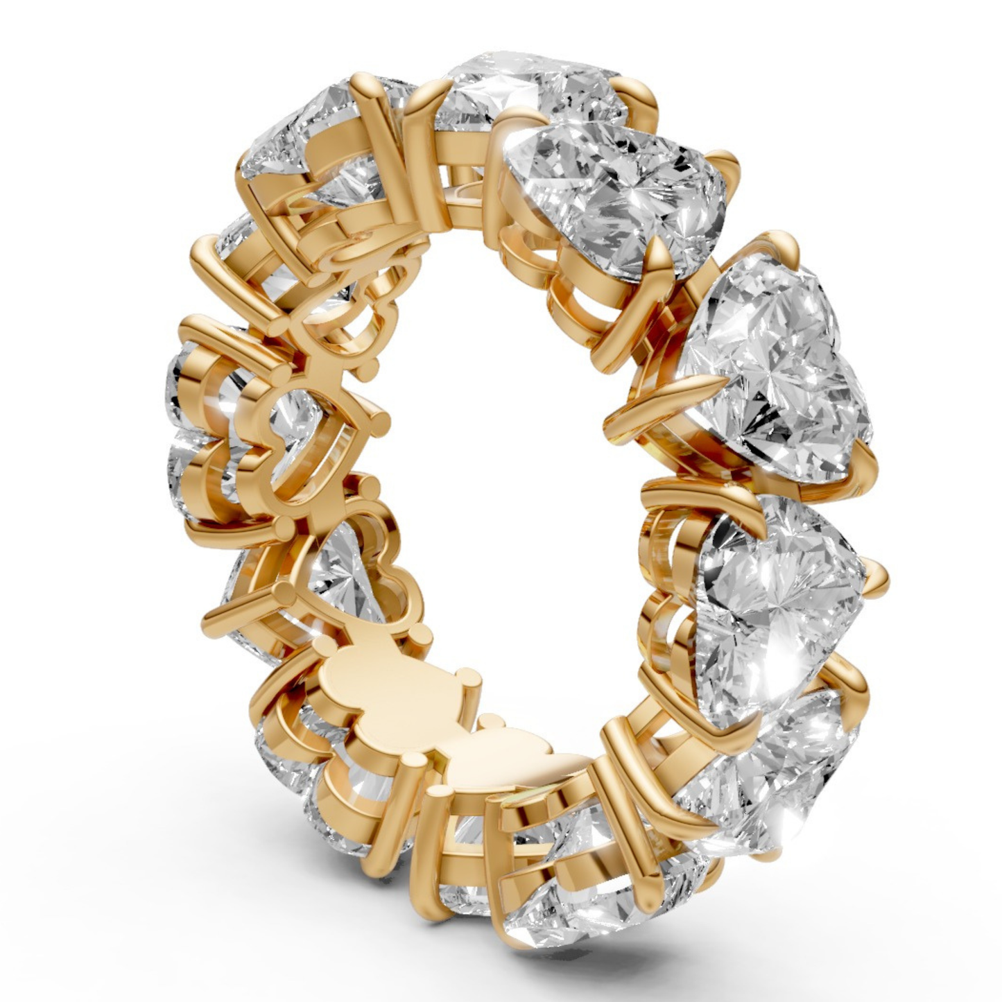 12-Diamond 1 CT Ring Showcasing Brilliance