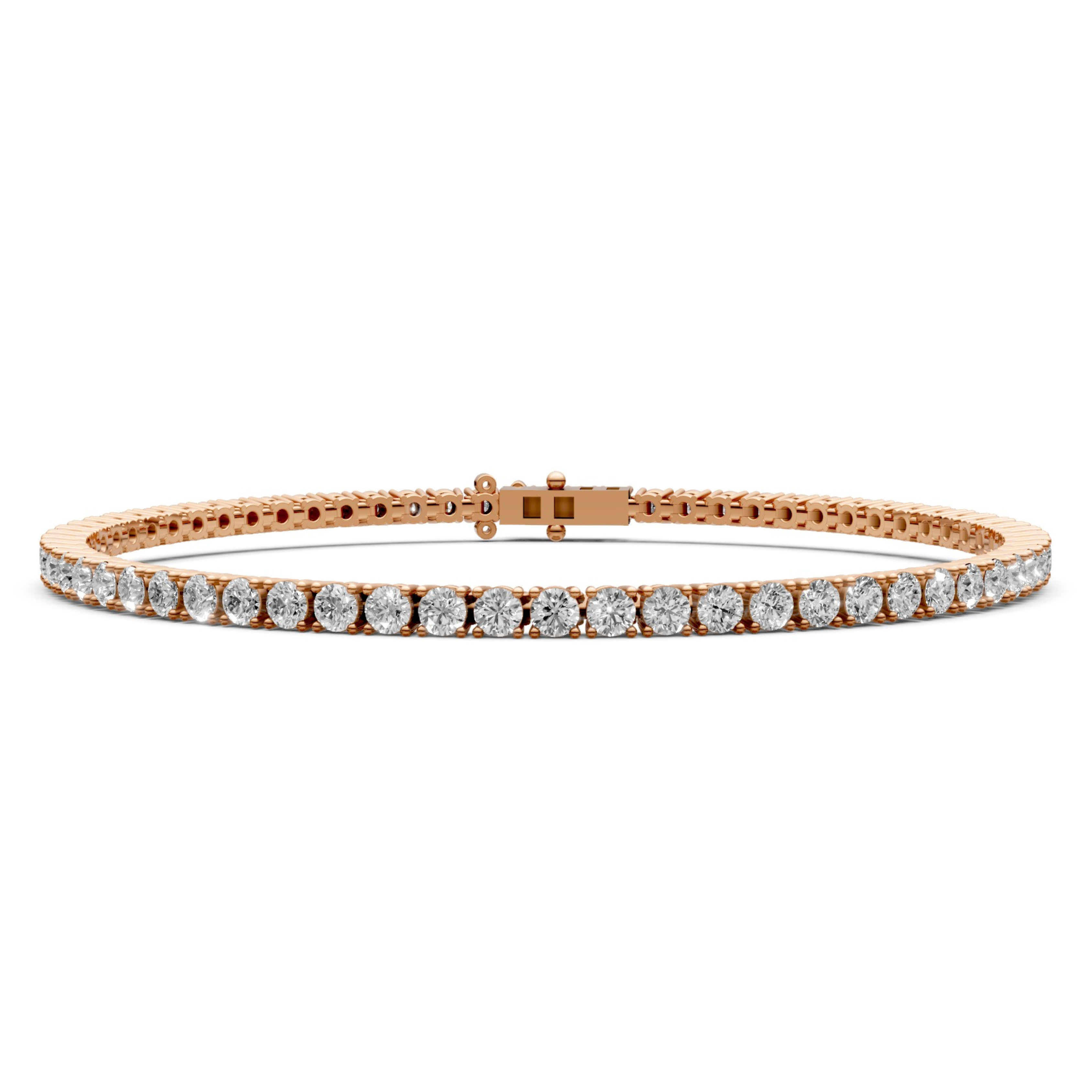 Diamond Bracelet 3.25ct, 65 Stones | Bracelets | The Carat Lab