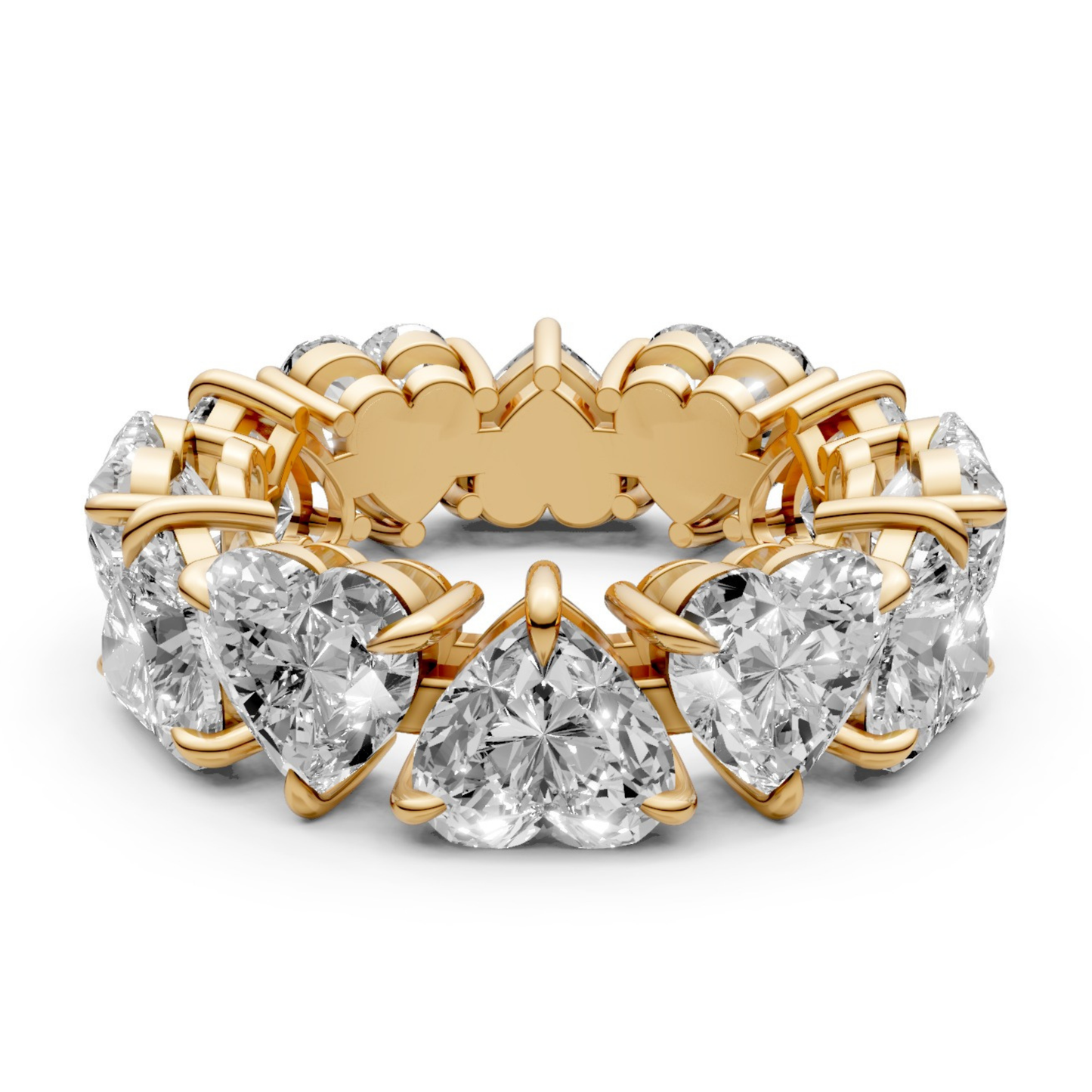 12-Diamond 1 CT Ring Showcasing Brilliance