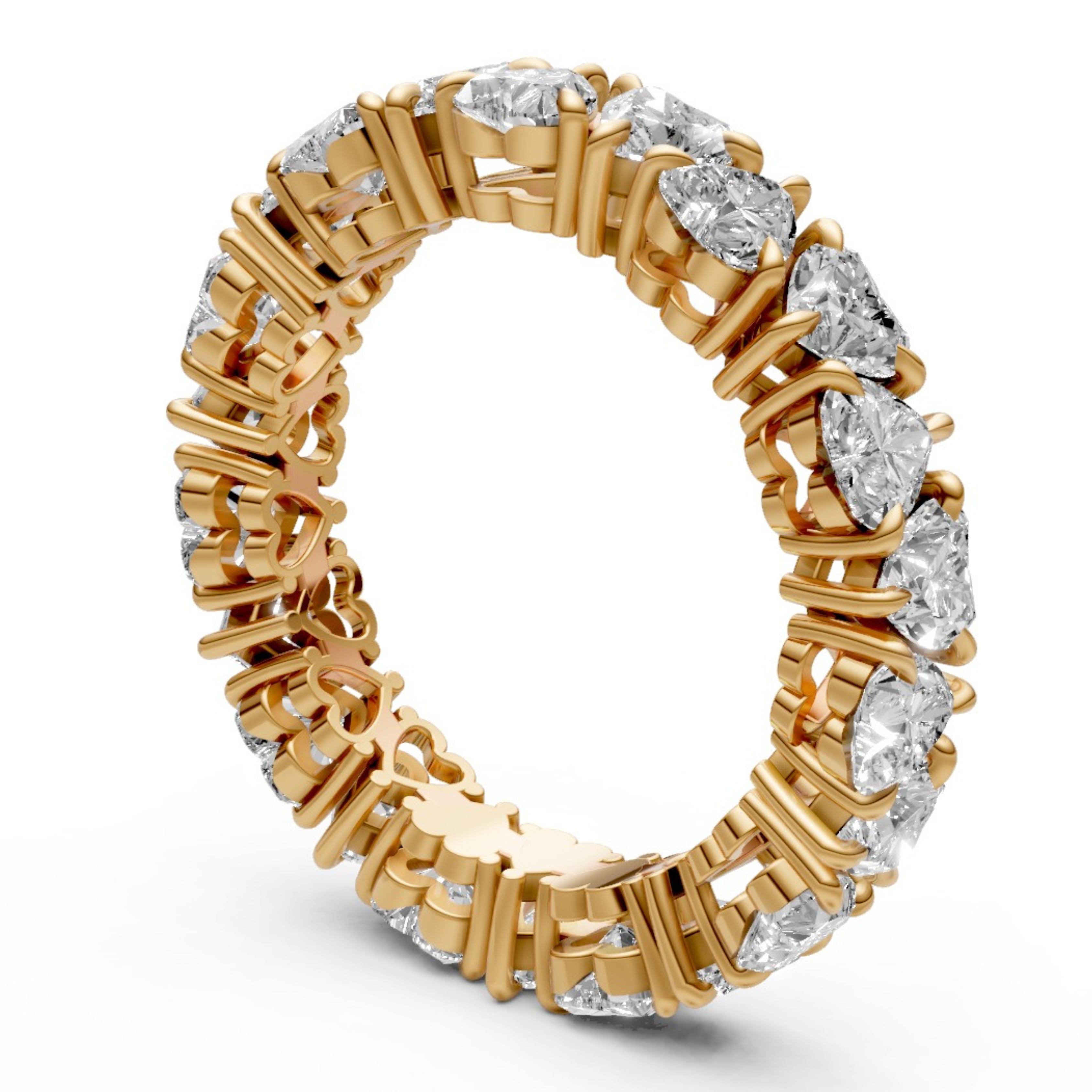 22-Diamond 0.15 CT Ring with Sleek Modern Design