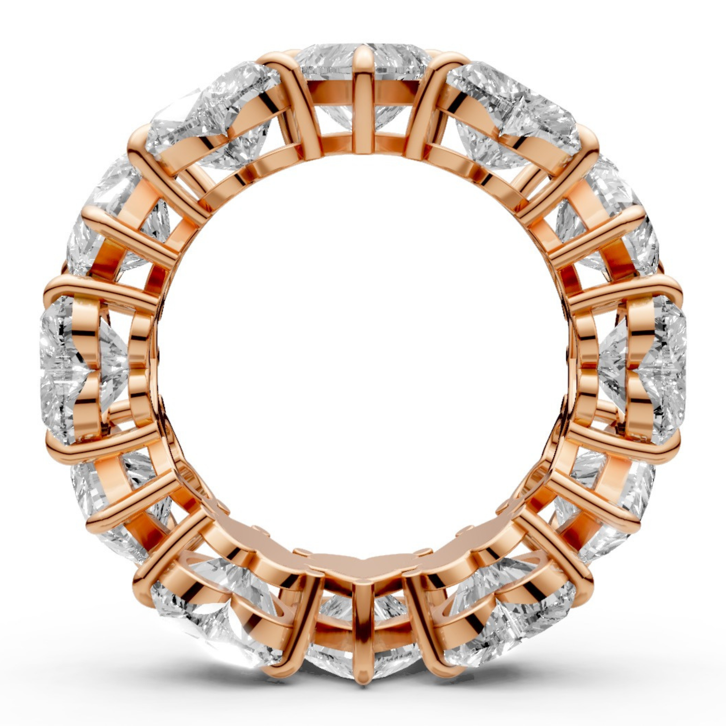 12-Diamond 1 CT Ring Showcasing Brilliance