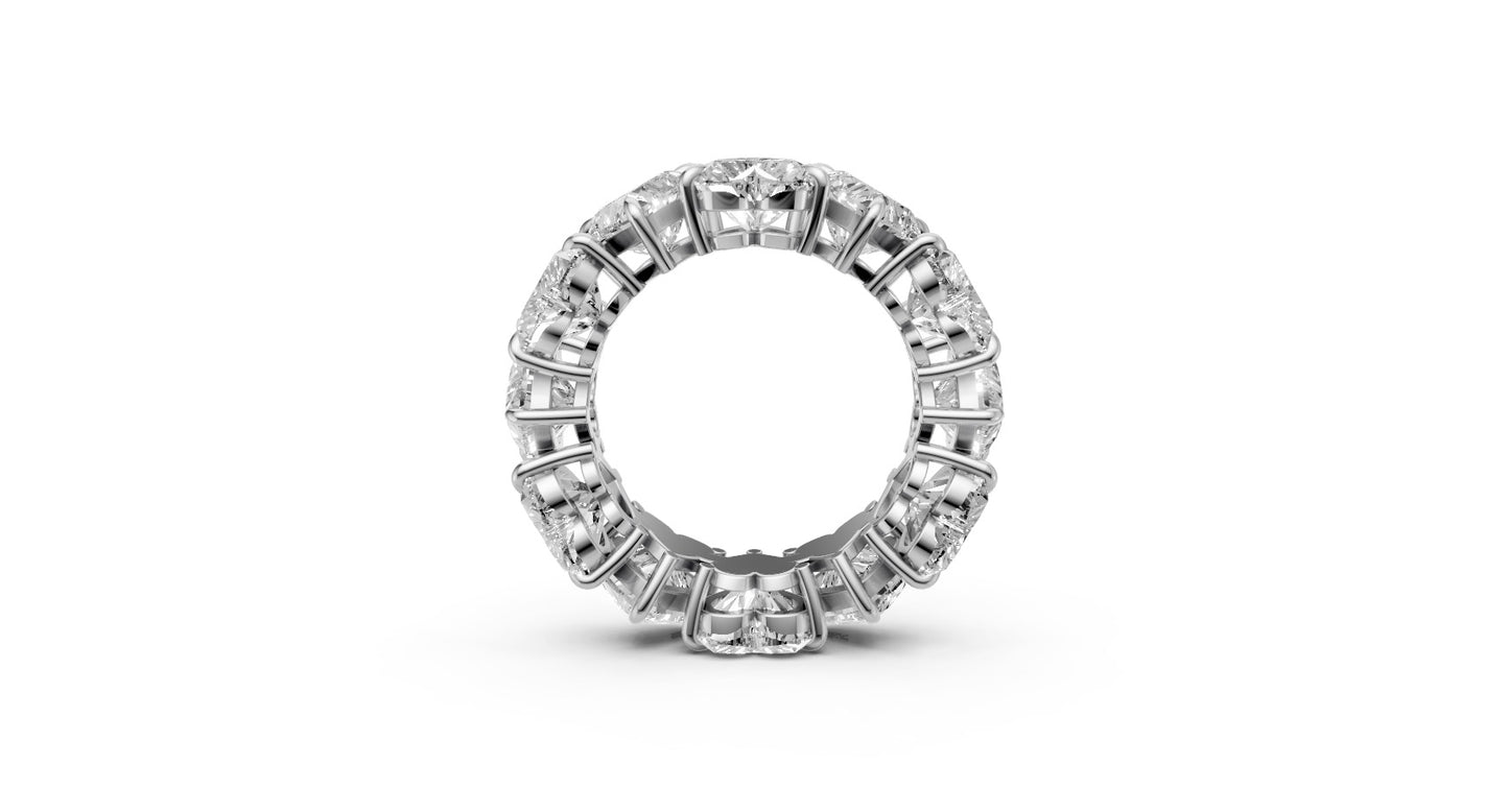 12-Diamond 1 CT Ring Showcasing Brilliance