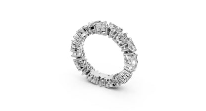 18-Diamond 0.25 CT Ring Radiating Brilliance and Luxury