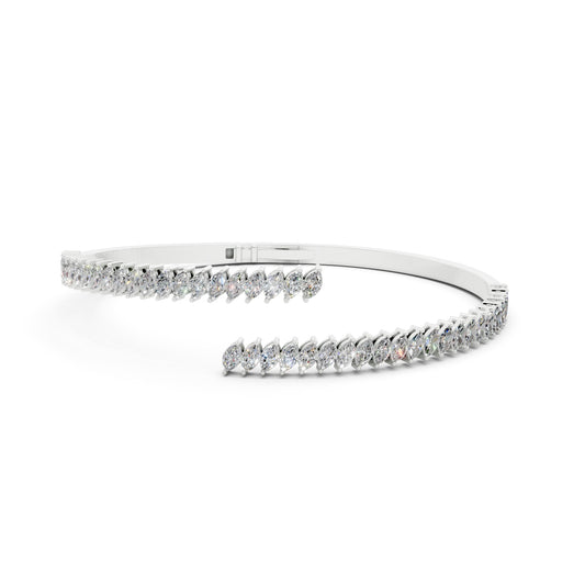 Petite Marquise Cuff Bangle