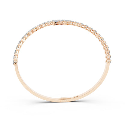 Bold Marquise Cuff Bangle