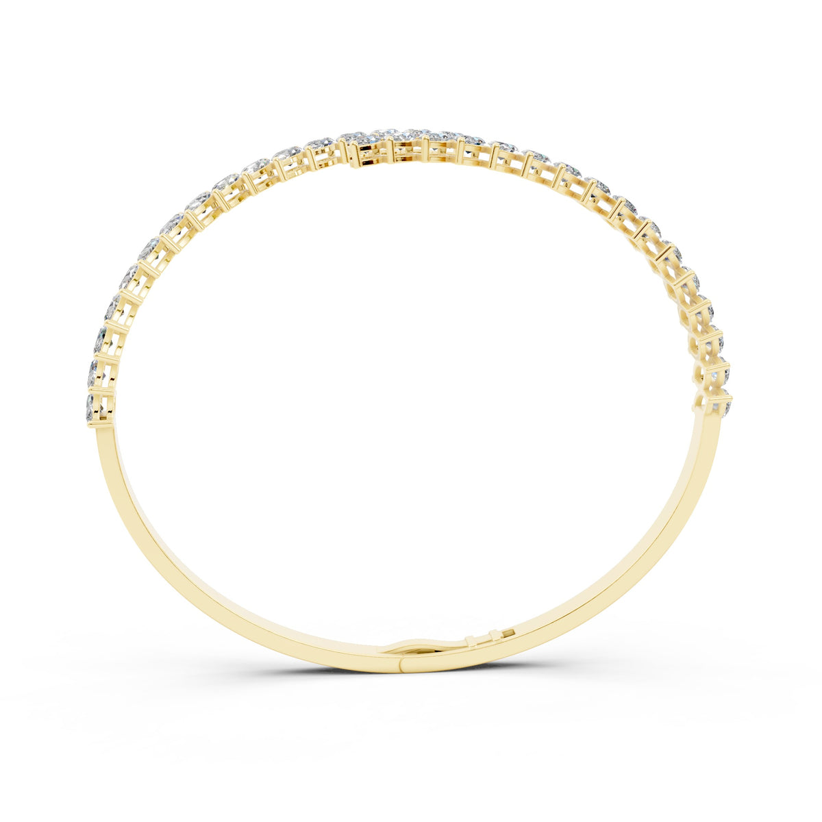 Bold Marquise Cuff Bangle | Bracelets | The Carat Lab