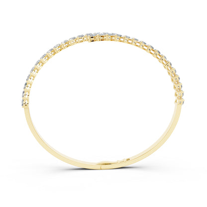 Bold Marquise Cuff Bangle