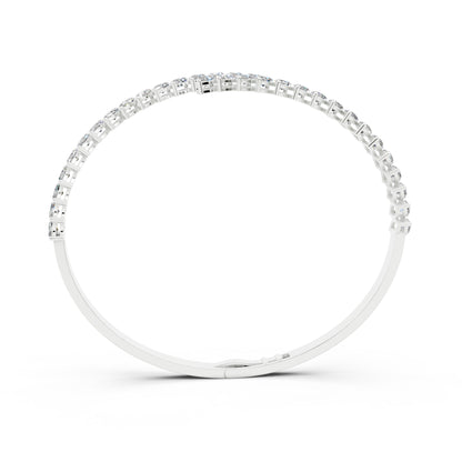 Bold Marquise Cuff Bangle