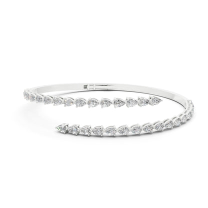 Petite Pear Cuff Bangle