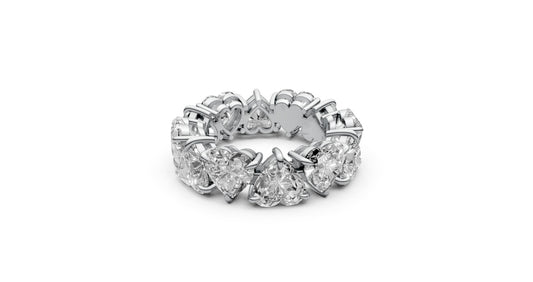 12-Diamond 1 CT Ring Showcasing Brilliance