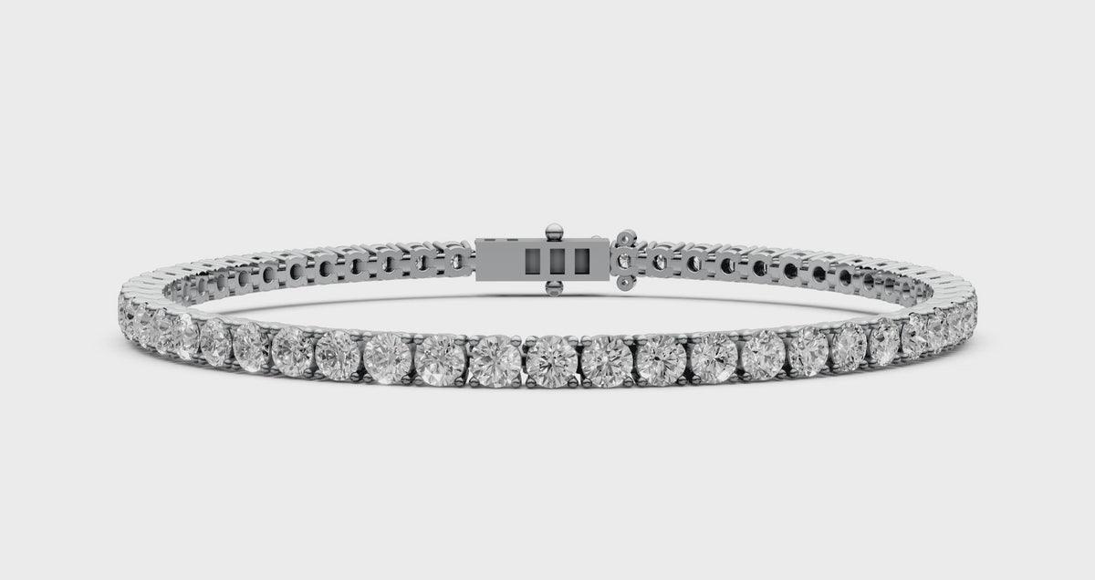 Diamond Bracelet 5.4ct, 54 Stones | Bracelets | The Carat Lab