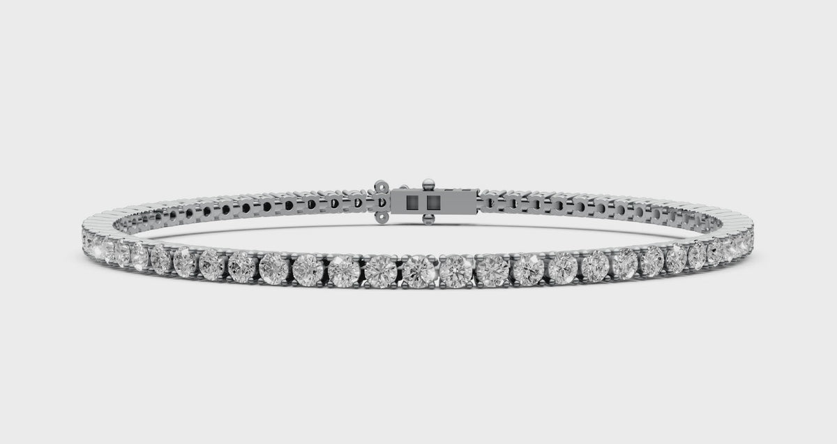 Diamond Bracelet 3.25ct, 65 Stones | Bracelets | The Carat Lab