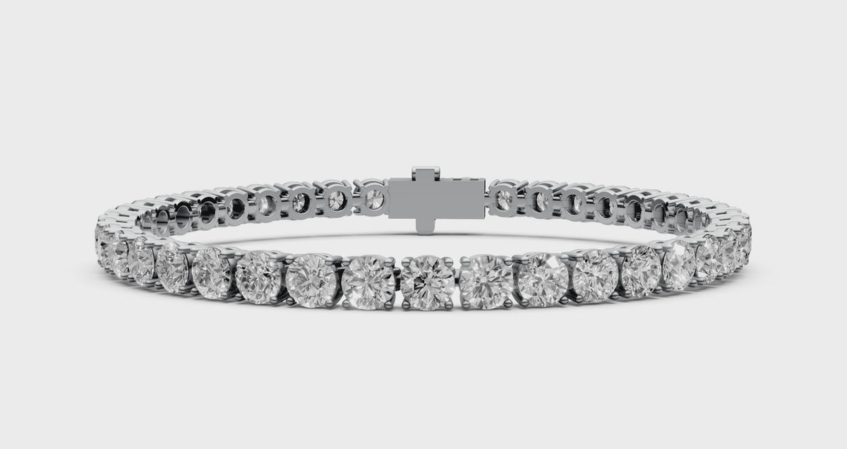 Diamond Bracelet 9.5ct, 38 Stones | Bracelets | The Carat Lab
