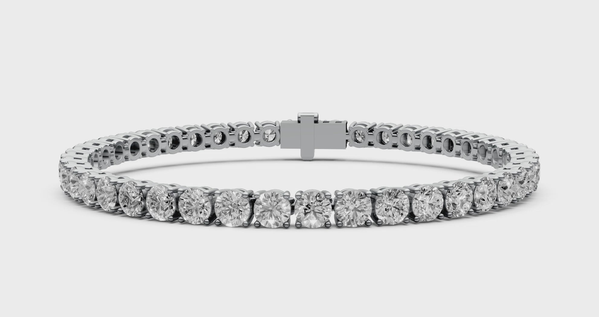 Diamond Bracelet 8.4ct, 42 Stones | Bracelets | The Carat Lab