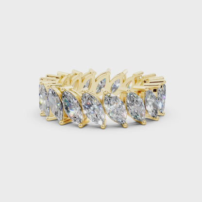 Statement Marquise Eternity Ring