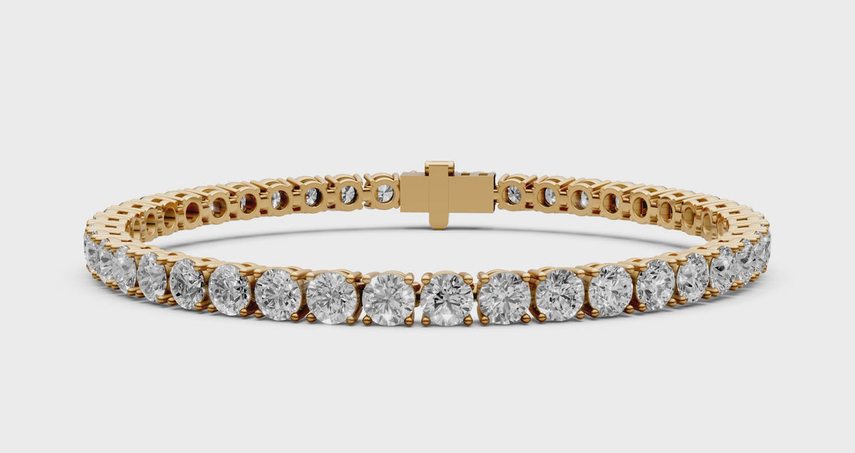 Diamond Bracelet 8.4ct, 42 Stones | Bracelets | The Carat Lab