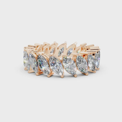 Statement Marquise Eternity Ring
